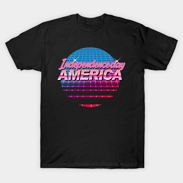 independence day america T-Shirt by osvaldoport76